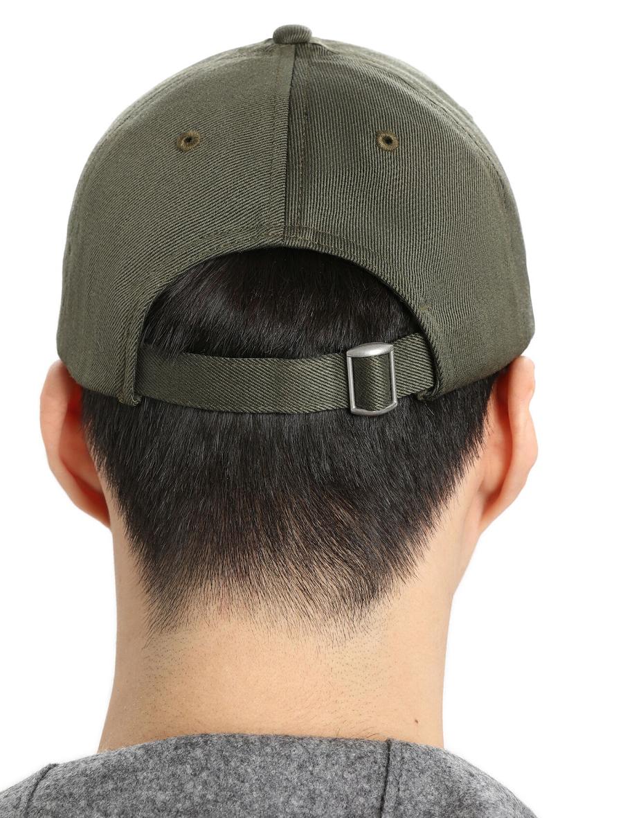 Chapeaux Icebreaker Unisex Merino 6 Panel Femme Vert Olive Noir | FR 1480KORI